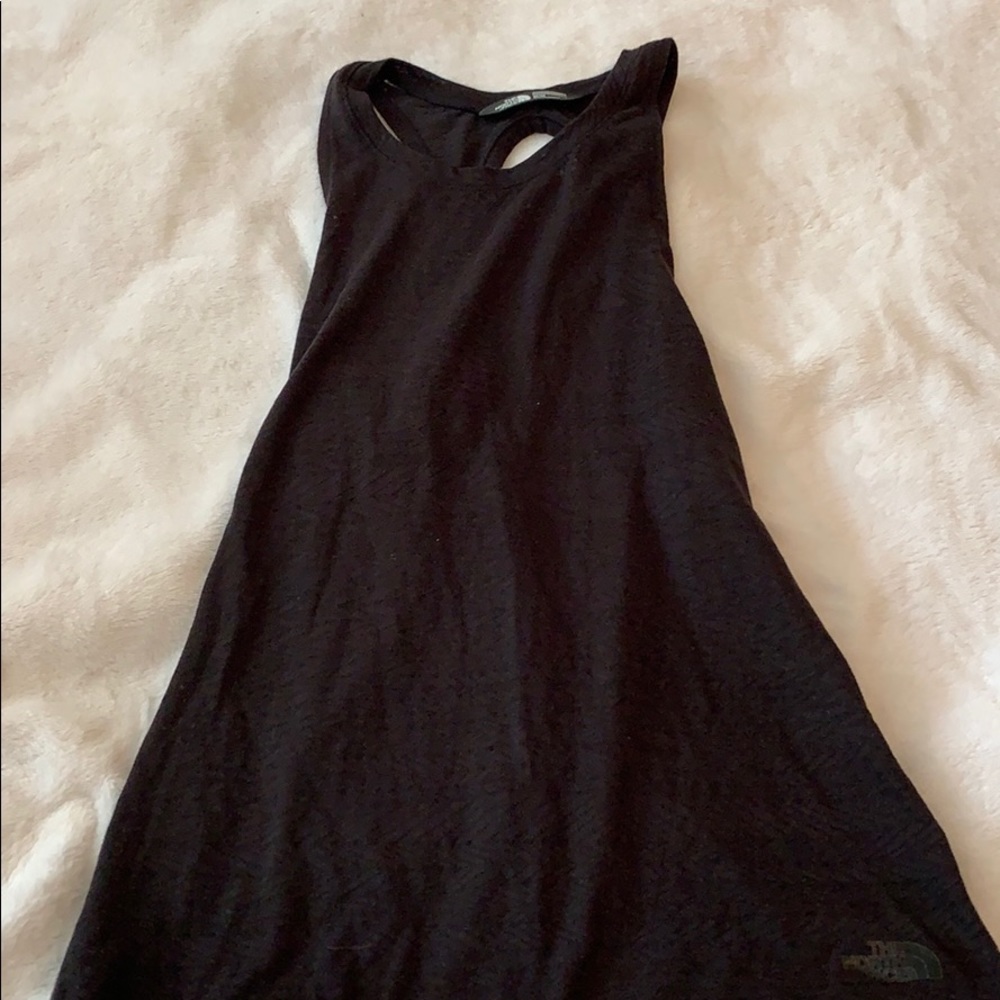 North face open back tank